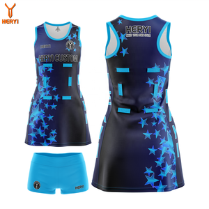 Design original logo ensemble femmes sport Netball bavoir Netballl robe uniforme BY URBANGAZER INDUSTRIES - Product Image 6