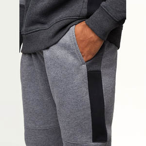 Survêtement personnalisé hiver 100% coton pour hommes ensemble sweat à capuche et pantalon à imprimé bouffant surdimensionné - Product Image 4