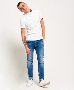 Wholesale <b>White</b> Color Plain Blank 100% Cotton Fitted Breathable <b>Short</b> <b>Sleeved</b> Polo Custom Logo Embroidery Men <b>Shirts</b> Polo <b>Shirt</b> - Product Image 6