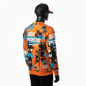 Sweat-shirts pour hommes imprimés personnalisés de qualité supérieure, coupe classique, 100% coton, impression numérique, vente chaude - Product Image 4