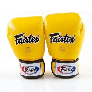 ถุงมือชกมวย Fairtex สีสั่งทำพิเศษ คุณภาพสูง หนังแท้ น้ำหนักเบา กันน้ำ แบบผูกเชือก สำหรับฝึกซ้อมและแข่งขัน MMA มวยไทย - Product Image 4