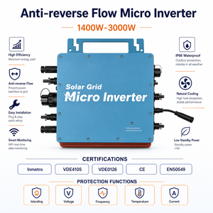 <span class=keywords><strong>Microinversor</strong></span> Solar Impermeable de <span class=keywords><strong>3000W</strong></span> MPPT para Sistema Fotovoltaico Doméstico - Product Image 3