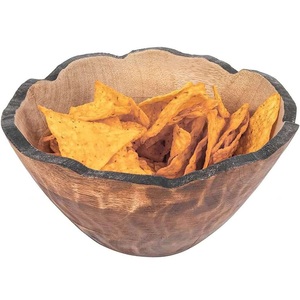 Cuenco de servidor de fruta profundo redondeado de diseño moderno, centros de mesa, cuenco de servidor de fruta decorativo, cuenco de fruta de Metal con acabado antiguo - Product Image 3