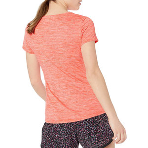 Camisetas de Manga Corta para Mujer, 100% Transpirables, Casuales, Lisas, Teñidas, Ecológicas, para Adultos, Venta al Por Mayor - Product Image 2