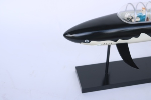 Gia Nhien Fabricante Diseño personalizado Bajo MOQ TIBURÓN SUBMARINO MODELO DE MADERA BARCO-MODELO DE BARCO DE MADERA DE ALTA CALIDAD-ARTESANÍA - Product Image 2