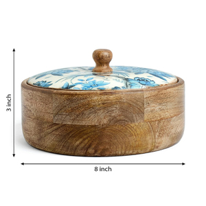 Boîte en bois et marmite casserole plat isolé casserole chauffe-aliments boîte cuisine maison salle à manger idées pour hôtel et restaurant - Product Image 6