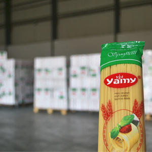 Spaghetti Pasta 200g Yamy | High Quality Egyptian <b>Wheat</b> Strand | 12.5g Protein | Yellow | 6-8 Min Cooking | Bag Box Packaging | - Product Image 1