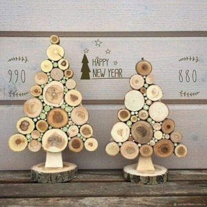 Venta al por mayor Mini árbol de Navidad de madera para la decoración del hogar y la Oficina - Product Image 2