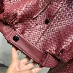 Chaqueta de Cuero TRILACE para Mujer, Cuello Alto, Logotipo Frontal, Transpirable, Impermeable, Cortavientos, Estilo Bomber, para Invierno - Product Image 5