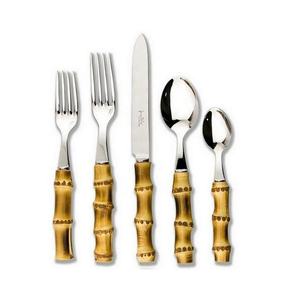 High Quality Wooden Handle Stainless Steel Silver Polished Tableware <b>Steak</b> <b>Knife</b> Fruit Fork Spoon Thick Handle Dinnerware Set - Product Image 2