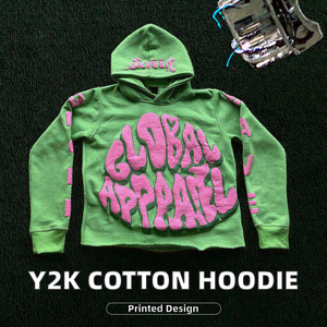 Sudaderas con capucha unisex de alta calidad impresas personalizadas diseño deportivo de moda fábrica al por mayor algodón transpirable bordado lavado de gran tamaño - Product Image 2