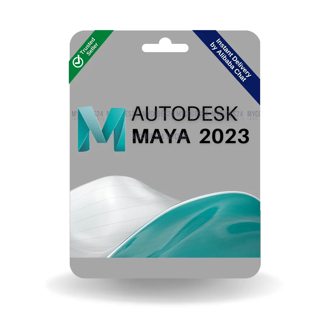 Autodesk Maya 2023 Edu Software For Windows - 1 Year Subscription Key - 3D Modeling and Animation Software Autodesk Maya 2023