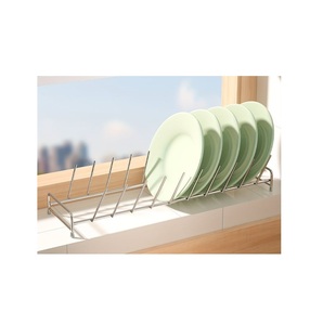 Attractive design <b>plate</b> holder great quality metal <b>plate</b> <b>stand</b> for kitchenware dish storage dying rack at affordable price - Product Image 2