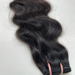 Extensiones de Cabello Humano Virgen Indio Remy al por Mayor, Ondulado Natural, Cutícula Alineada, 100% Sin Procesar, Grado Único - Product Image 1