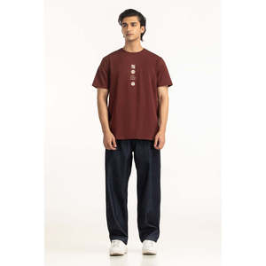 Camiseta de Jersey 100% Algodón, Corte Holgado, 240 g/m², Ligera, Transpirable, Cuello Redondo, Manga Corta, Logotipo Serigrafiado, para Hombre, OEM, ODM - Product Image 6