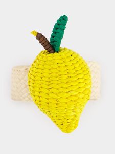 Jouet citron décoratif en jonc de mer fait main pour enfants - Product Image 6