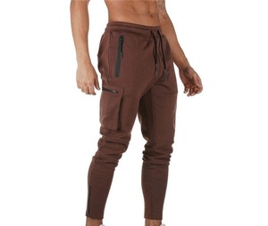 Pantalon de jogging décontracté en coton Oxford doublé polaire pour homme MONO RIDERS, grande taille, vêtements de sport respirants, techniques de tricotage - Product Image 2