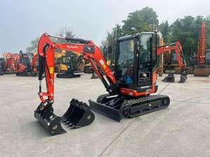 Mini-excavatrice sur chenilles Kubota, machine de terrassement, occasion, avec moteur et boîte de vitesses, composants principaux - Product Image 4