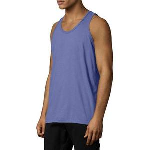 Camiseta sin Mangas Deportiva Color Morado Claro para Hombre, 100% Poliéster, Ropa Casual de Verano, Modelo 2026 - Product Image 5