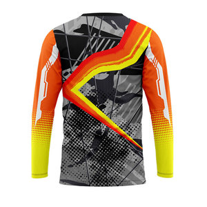 Camisas tejidas de manga larga de poliéster 100% de alta calidad, patrón sólido multicolor, diseño impreso personalizado, impresión Digital OEM - Product Image 3
