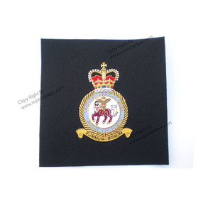 Insignias de parches bordados de níquel de alta calidad, último estilo con decoración de cuentas, cosido para uso al por mayor - Product Image 2