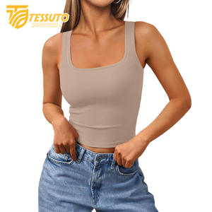 Débardeur en coton pour femmes Débardeur pour femmes Prix de gros Débardeur pour femmes à vendre Fabriqué au Pakistan - Product Image 1