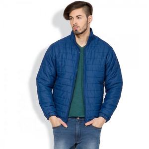 Chaqueta de Invierno Unisex Negra Tipo Bomber con Estampado de Poliéster 100% Personalizada con Logotipo al por Mayor, Chaqueta de Hombre SFS-BJ-005 - Product Image 1