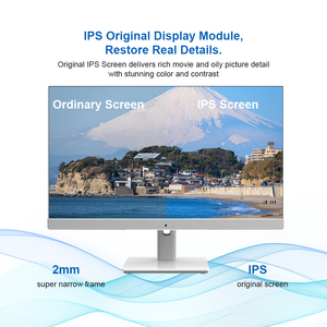 23.8 pouces E240 écran tactile tout en un <span class=keywords><strong>PC</strong></span> blanc écran LCD prise en charge du processeur 2 * DDR4 Max 32G 1333/1600 Compatible Windows7/8/10/LIUNX - Product Image 4