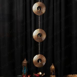 Sleek & Modern Hanging Metal <b>Tea</b> <b>Light</b> Holder for Sophisticated Interiors Handmade Metal <b>Tea</b> <b>Light</b> Holder for Rustic Charm - Product Image 2