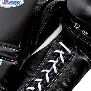 Gants d'entraînement MMA, Kick Boxing, Sanda, en cuir imperméable léger à lacets, design OEM, personnalisés, 10 oz, 12 oz, pour l'extérieur - Product Image 4