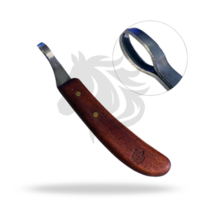 Cuchillo de Herrador de Lazo Mediano para Cuidado y Recorte de Pezuñas de Caballos - Product Image 1