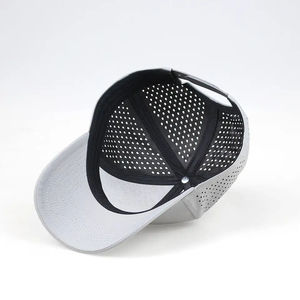 Wholesale Custom Embroidery Logo High Quality 5 Panel Polyester Mesh Baseball Hat Waterproof Sporty Style for Men and <b>Women</b> - Product Image 4