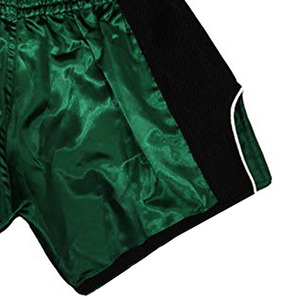 Pantalones cortos MMA de poliéster transpirable para hombre, ropa de artes marciales Muay Thai informal para niños y adultos, servicio OEM tejido con impresión Digital disponible - Product Image 3