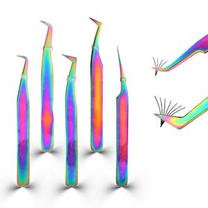 Pinzas para Pestañas de Volumen, Herramientas Premium para Pestañas, Fabricante Directo, Marca Personalizada OEM, Venta al Por Mayor - Product Image 2