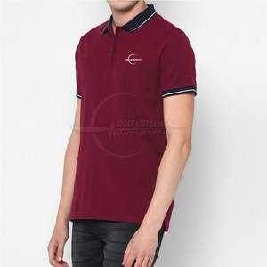 Vente chaude 100% coton pour hommes pour T-shirts polo Services OEM par une entreprise de fabrication pakistanaise Prix compétitifs - Product Image 3