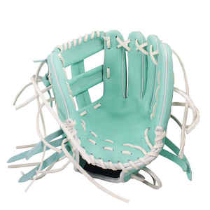 Mitaines de baseball de couleur personnalisées unisexes de haute qualité Logo personnalisé imprimé confortable respirant fait à la main droitier-gaucher - Product Image 1