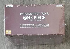 ( J) ข้อเสนอขายส่งสำหรับ English Paramount War Booster Box OP-02 One Piece TCG BANDAI จัดส่งฟรี - Product Image 3