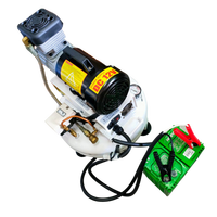 12V 220V Haute Qualité 2.5HP Sans Huile Portable Mini Compresseur D'air avec 12 litres réservoir Menuiserie Outils Travail