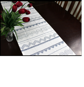 100% coton chemin de table maison Textile décoration de table pour les événements de mariage maison barbecue en plein air restaurants hôtels brodés - Product Image 5