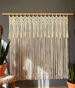 Window <b>Curtain</b> Doorway <b>Curtain</b> Bedroom Art - Product Image 1
