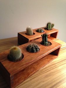 ARTESANÍA maceta de madera Wishing Well maceta decoración de jardín de patio trasero macetas de madera creativas macetas de flores de corteza jardín - Product Image 3