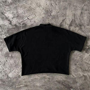 T-shirt Homme Oversize Streetwear Décontracté à Manches Courtes en Coton 100% (180g) avec Impression DTG et Sérigraphie, Tricoté Lourd Uni à Séchage Rapide - Product Image 5