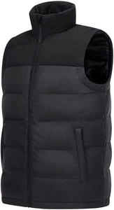 Gilet matelassé décontracté personnalisé pour homme, sans manches, imperméable et coupe-vent, écologique, services OEM - Product Image 3