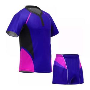 Ensemble d'uniformes de Rugby pour adultes, vêtements de sport, équipe personnalisée, unisexe, 100% Polyester, maillot de Rugby confortable, dernier Design, uniformes pour hommes - Product Image 2