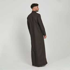 Thobe ethnique pour hommes 2025, dernière collection, thobe/jubba arabe pour hommes, robe musulmane, robe d'Arabie Saoudite - Product Image 5