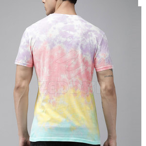 Venta caliente Lavado ácido Camiseta Venta en línea Hombres Camiseta de alta calidad Camisa hecha en fábrica Precio al por mayor Lavado ácido Camisetas - Product Image 3