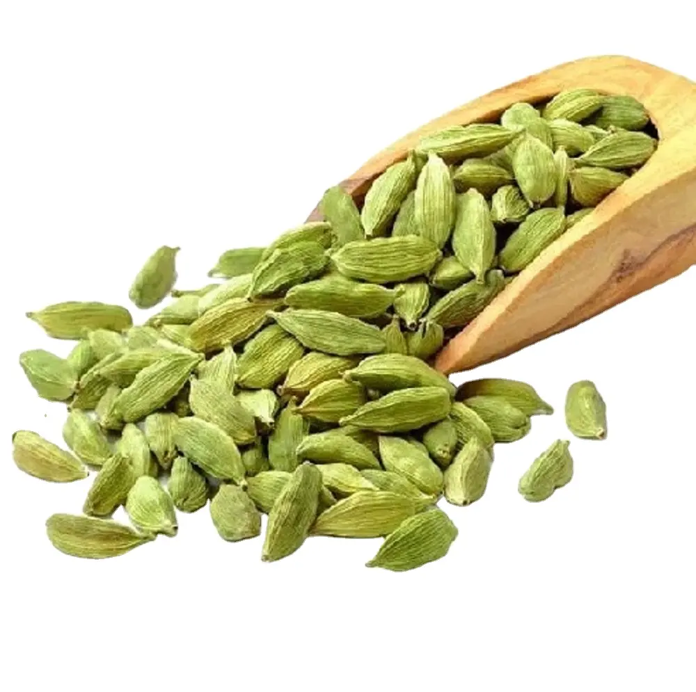 Épices de cardamome vert séchées de qualité supérieure, grosses épices de cardamome vert biologique au commerce de gros