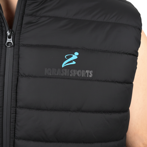 เสื้อกั๊กพัฟเฟอร์บุผ้าฝ้ายหนานุ่มสำหรับผู้ชาย ฤดูหนาว กันลม ผ้าแคนวาส - Product Image 6