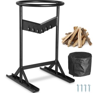 Fendeur de bois orange pour allume-feu, séparateur de bois de chauffage pour camping et poêle à bois - Product Image 2