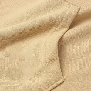 2025 nuevo invierno 100% algodón pesado pulóver con capucha personalizado OEM impreso liso polar de gran tamaño con capucha sólida para hombres - Product Image 2